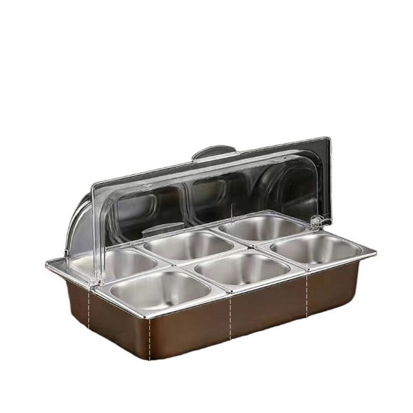 미니 반찬 냉장고 저온 쇼케이스 소형 셀프바 식재료 영업용 통 식당 업소용 토핑 신선유지 밧드 보관 이미지 3