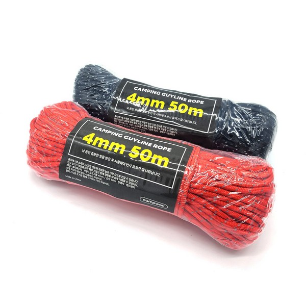 4mm로프 중요 정보 요약: 캠핑, 등산, DIY부터 산업용까지 활용법 총정리