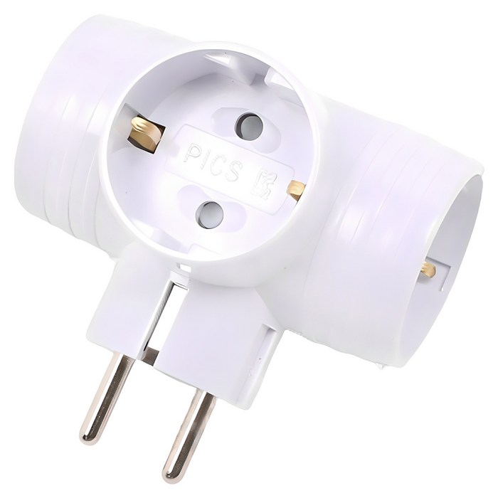 에코파워탭 T자 멀티탭 3구 EPM403T, 8.5cm, 1개