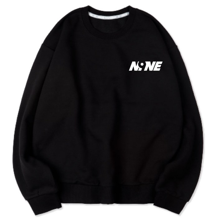 벤힛 남녀공용 빅사이즈 NINE 세미오버핏 특양면 맨투맨