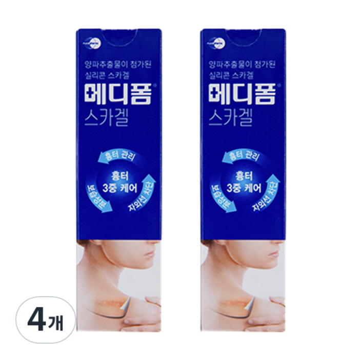 메디폼 스카겔 연고, 4개, 12g