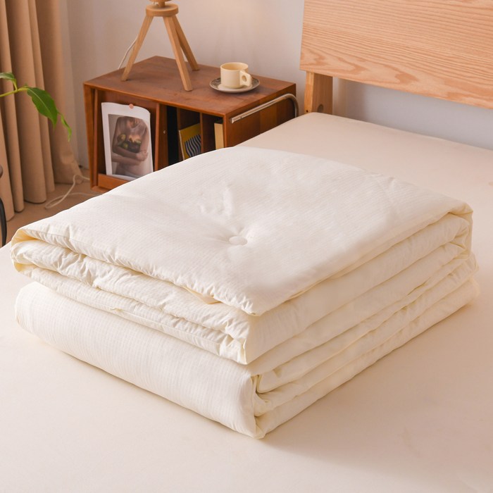 SorJar 콩섬유 항균 알러지케어 사계절 워싱 차렵이불 먼지없는 부드러움