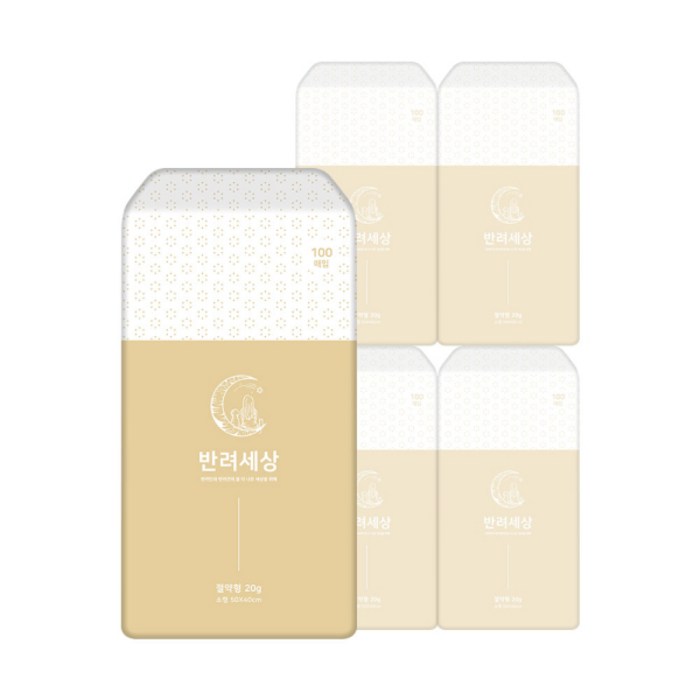 반려세상 절약형패드 소형 400매 국산 애견 배변패드