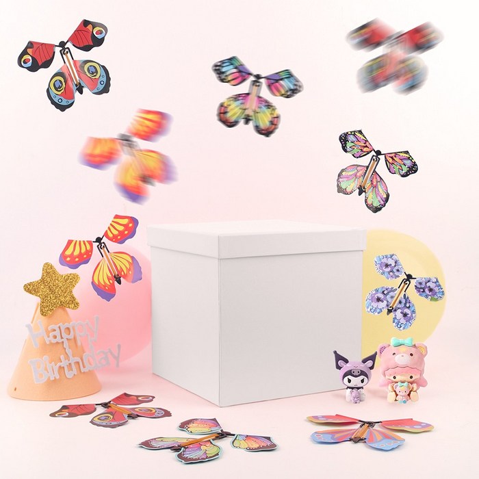나비 선물 상자 돈나오는 반전 용돈 박스 어버이날 부모님 생일 서프라이즈 이벤트 돈뽑는 생신 카네이션 비누꽃 플라워 꽃상자