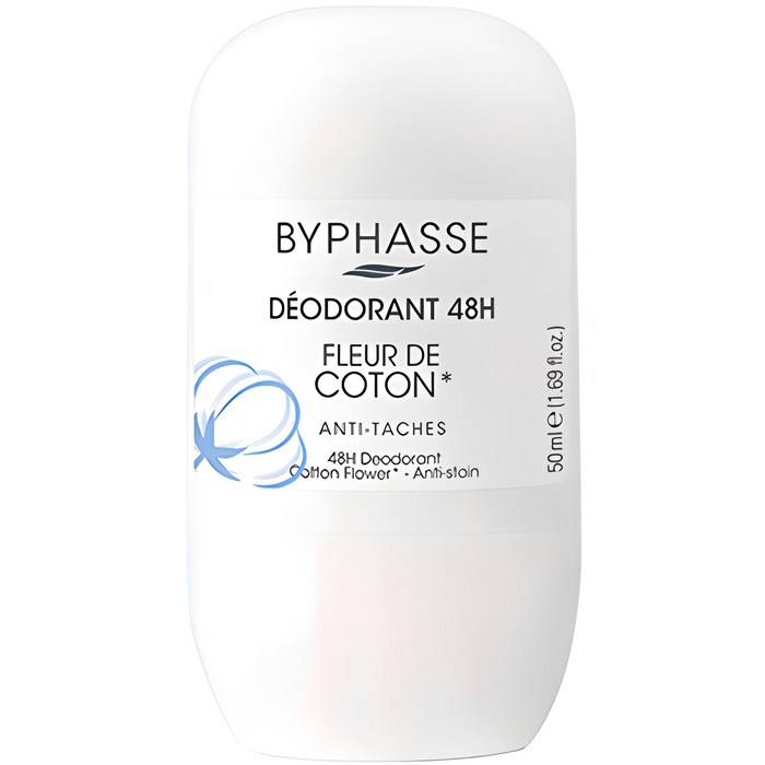 바이빠세 코튼플라워 롤온 데오드란트, 50ml, 1개