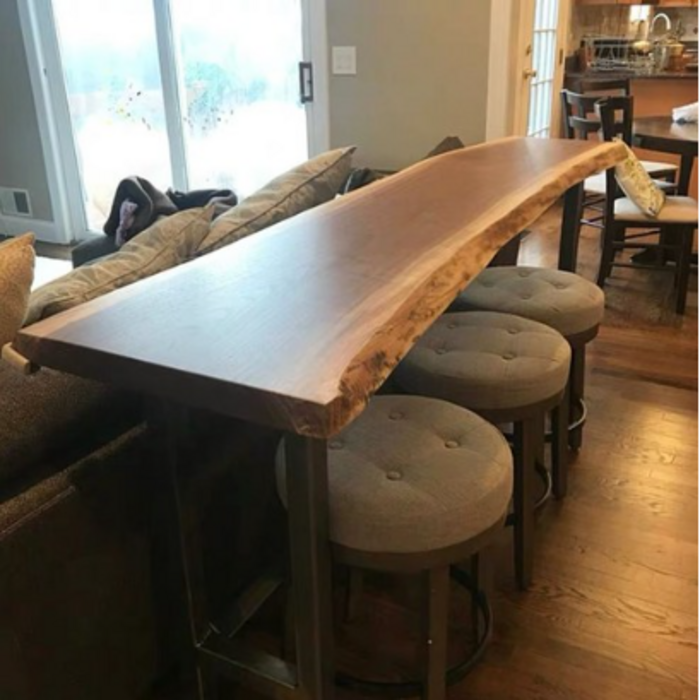 우드슬랩 원목 카페 테이블 식탁 긴 대형 롱 커피숍