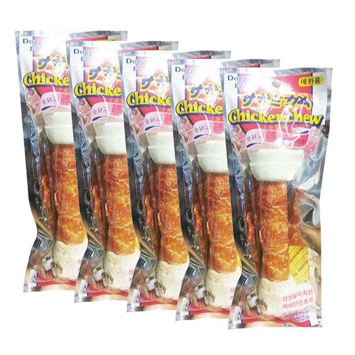 도기프렌드 치킨껌 7인치