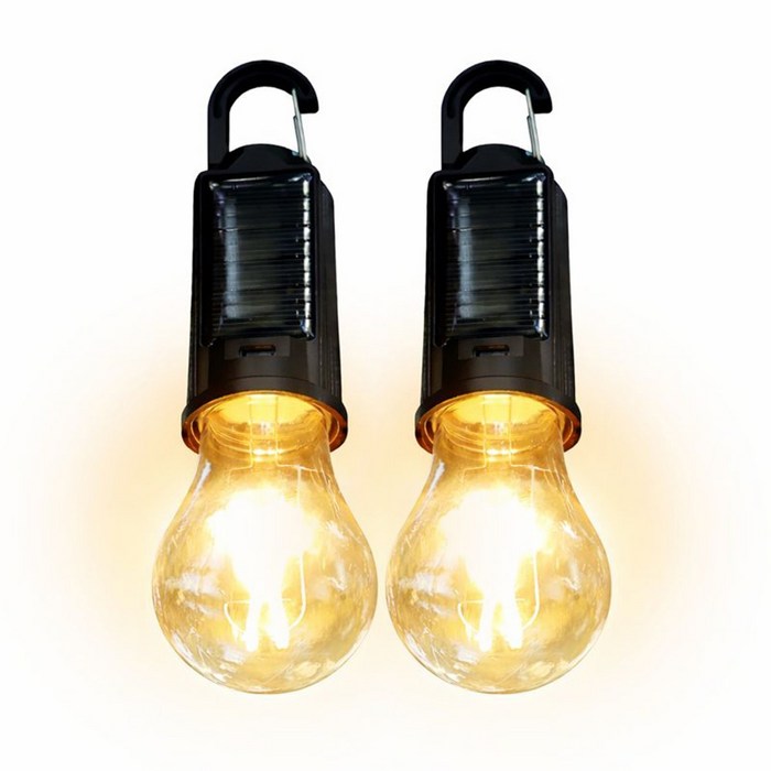 아띠꼴로 반짝반짝 2개1세트 감성 캠핑 랜턴 조명 텐트 램프, 1세트, 투명