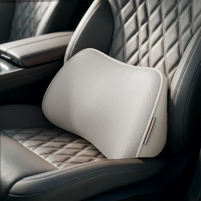 YF 자동차 메모리폼 허리쿠션 통기성 강한 차량용 요추쿠션 골반쿠션