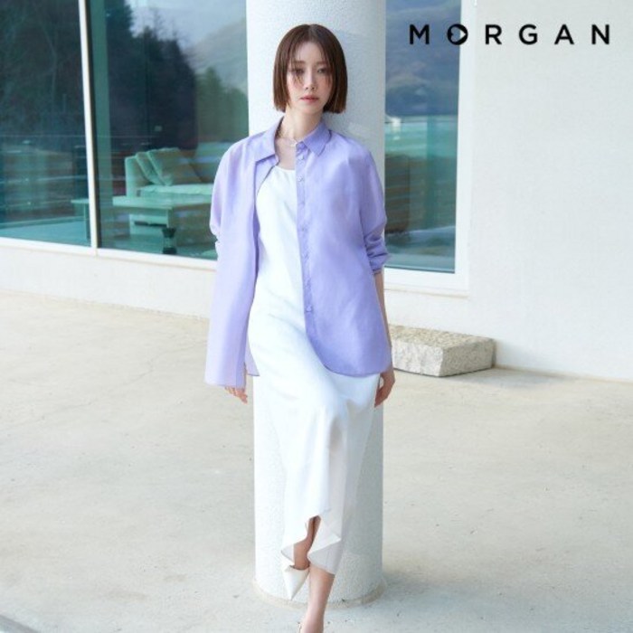 모르간 25SS 썸머 아세테이트100 원피스 1종 724420