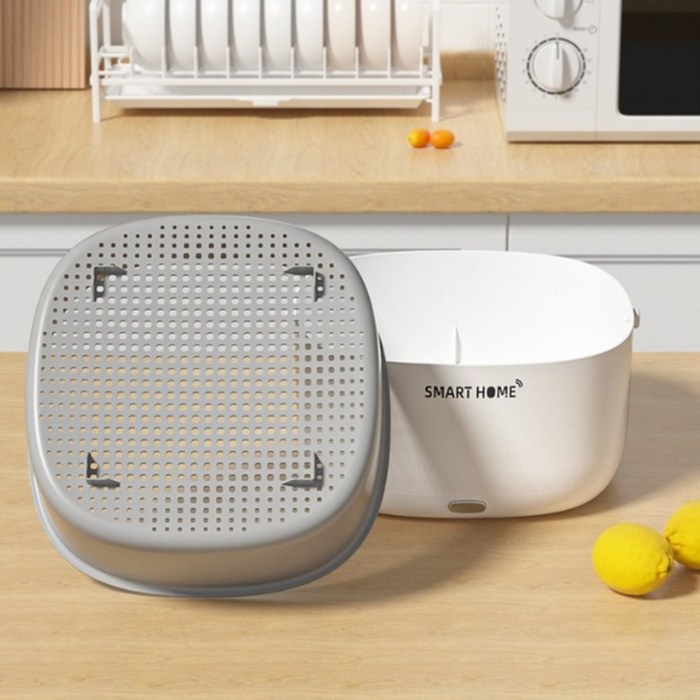 PYHO 휴대용 초음파 세척기 다용도 과일 야채  세척 바구니