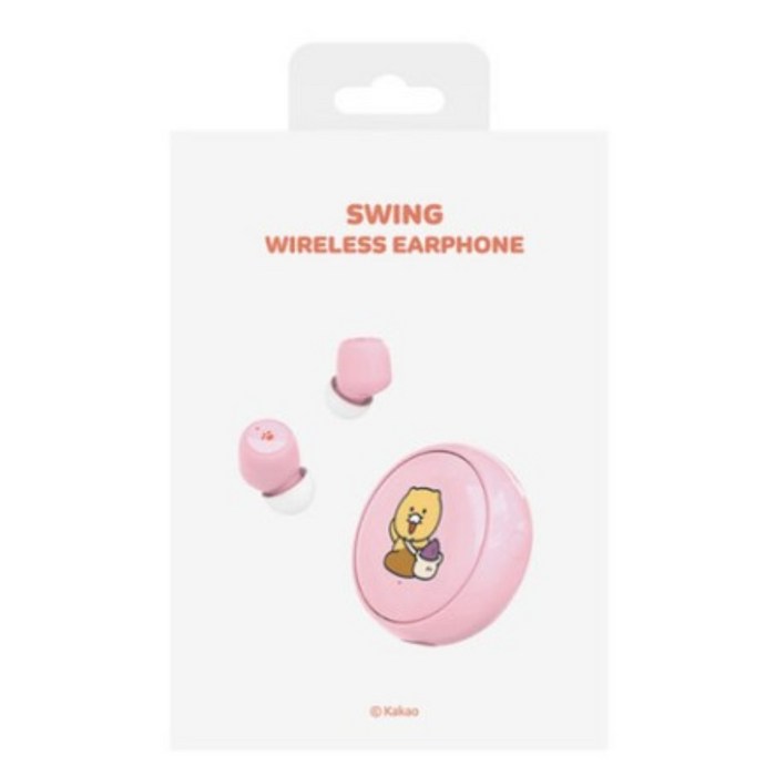 카카오프렌즈 춘식이 스윙 블루투스 이어폰 커널형