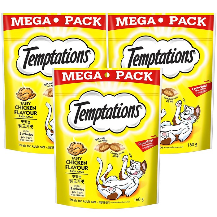 템테이션 고양이 메가팩 간식