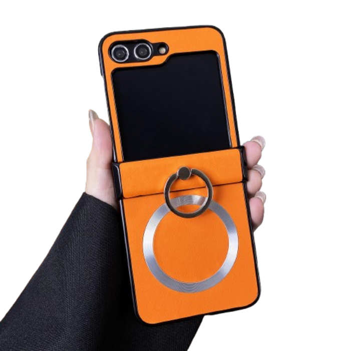 레벤픽 맥세이프 힌지보호 핑거링 휴대폰 케이스