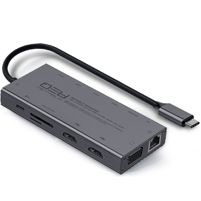 메타블 13in1 HDMI 멀티 USB허브, Metable MH94PRO 메타블 13in1 HDMI 멀티 USB허브, Metable MH94PRO