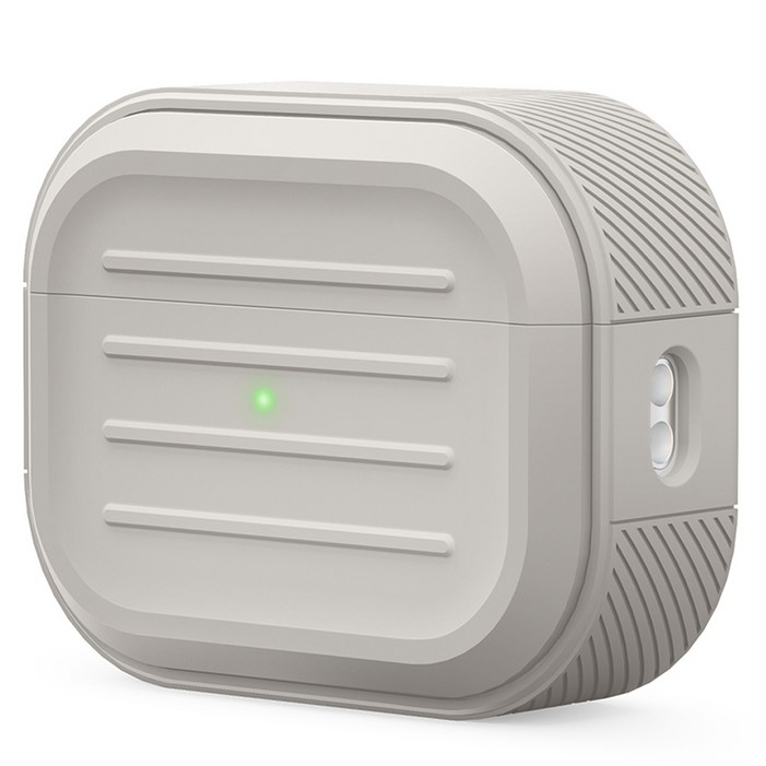 엘라고 에어팟 프로2 아머 베이직 케이스, 단일상품, 스톤, 1개