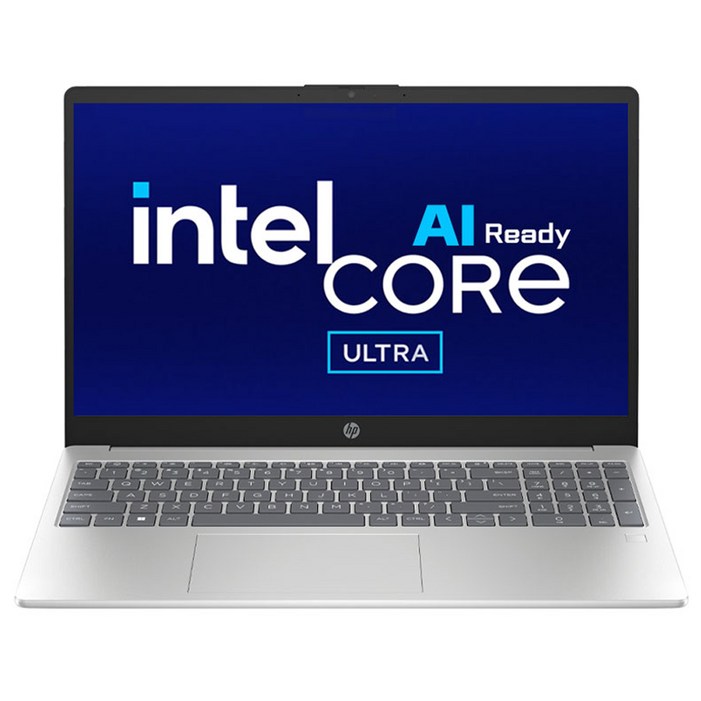 HP 2024 자비스 AI 노트북 15 코어Ultra5125H 인텔 14세대, Natural Silver, 512GB, 16GB, WIN11 Home, 15fd1029TU