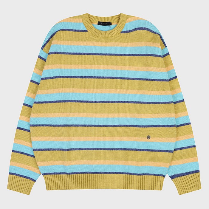 더블유스탠다드 남성용 SHEARING STRIPE PULLOVER 맨투맨 W4A64SJSW104