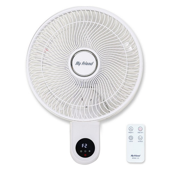 마이프랜드 저소음 벽걸이 써큘레이터 + 리모컨 세트 MFWC-25
