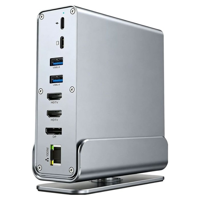 유니콘 C타입 16 in 1 10G 100W 썬더볼트 지원 모니터확장 미러링 멀티허브 도킹스테이션 TCH1600M