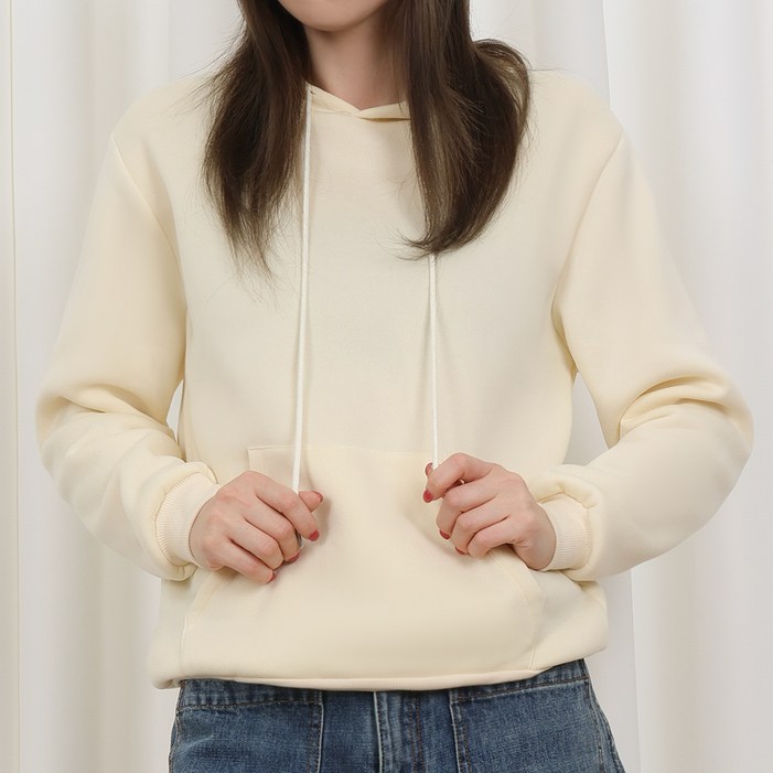 엘쏘 클래식 맨투맨 긴팔 여성 후드티