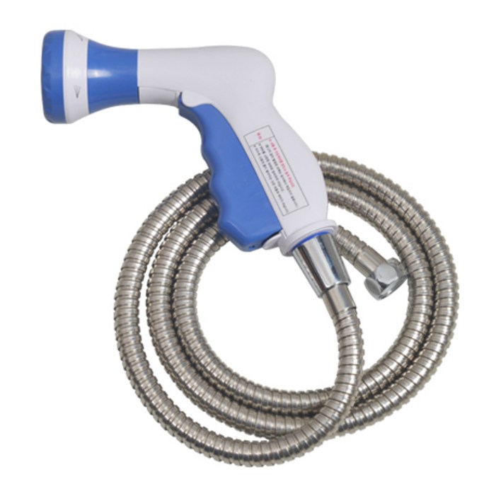 원터치 스프레이건  황동메탈호스 2m 세트, 1개, 혼합색상