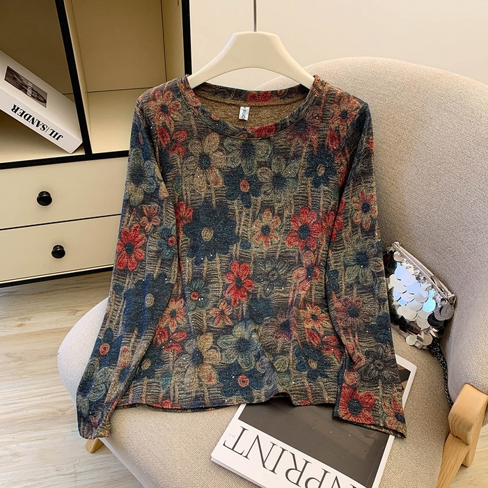 아뗄릭 여성용 반셀라 빅사이즈 엄마 이너 티셔츠 11246