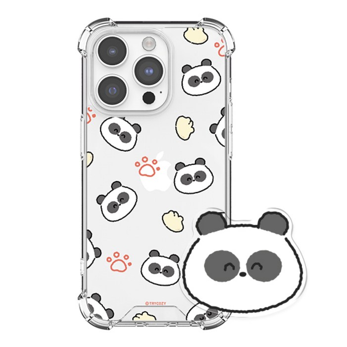 작은 친구들 갤럭시A 노트20 젤하드 휴대폰 케이스 +아크릴톡