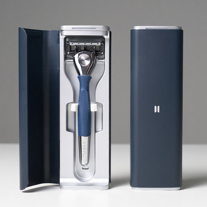 일루미노 휴대용 UVC LED 면도기  살균기 IL-RS233, 1개