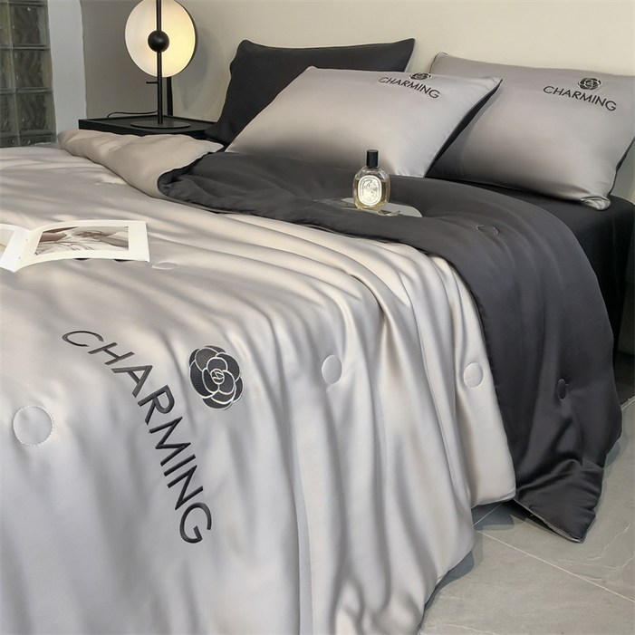 퓨어몰링 여름 냉감 차렵 이불 4종 세트