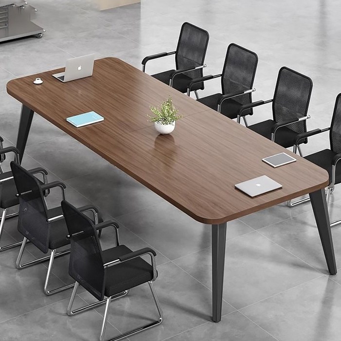 오피스 사무용 회의실 테이블 4/6/8인용 사각 회의용책상 상담 세미나 연수용 작업책상