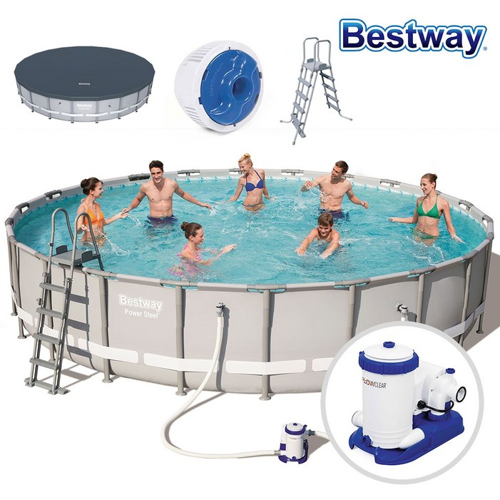 BW 56705 원형 기둥풀장 671x264cm 풀세트대형풀장, 단품, 1개