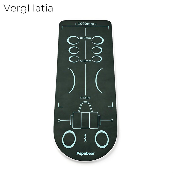 VergHatia 슬라이드 복부 운동 전용 매트 홈트 헬스 스포츠 바닥보호 소음차단 요가 매트