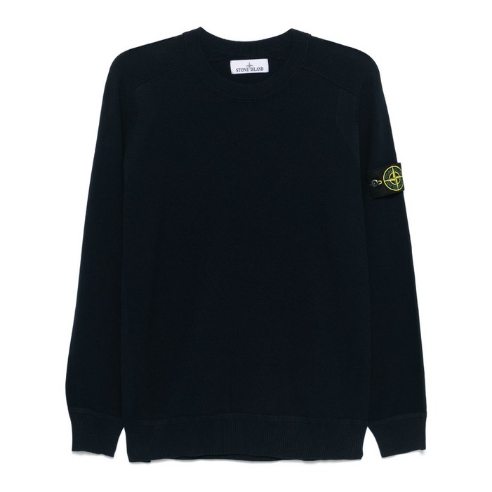 스톤 아일랜드 피케 위브 스웨트셔츠