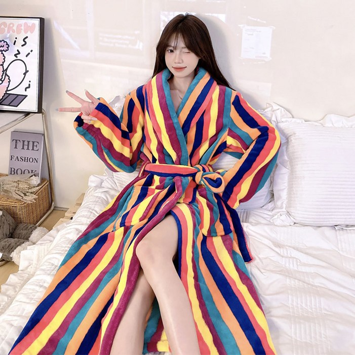 20종 여성 샤워가운 골프 호텔 로브 극세사 목욕 가운 남자 여자 커플