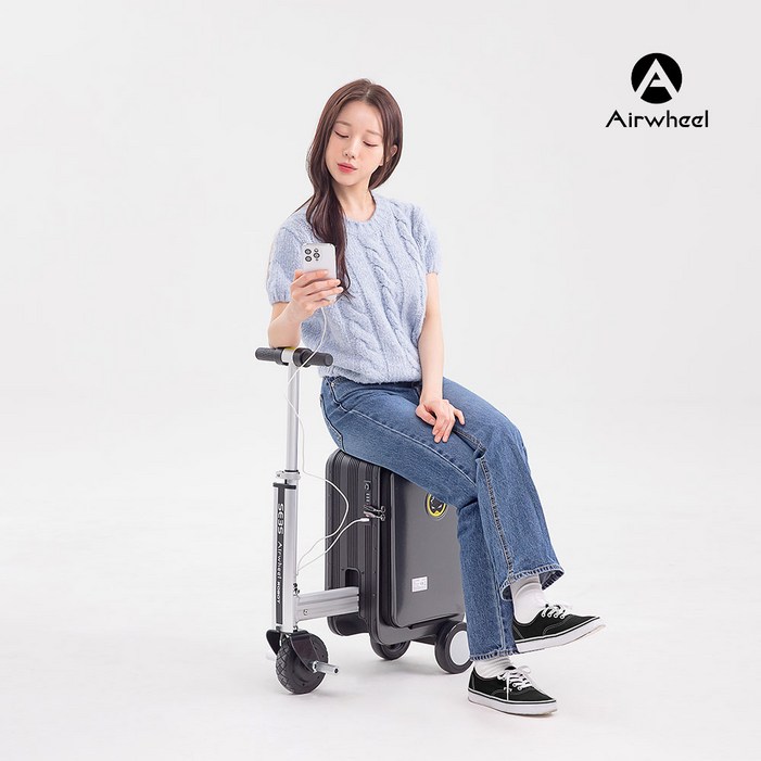 한국총판 에어휠 전동캐리어블랙핑크실버 국내AS 워런티카드 한국총판 에어휠 전동캐리어블랙핑크실버 국내AS 워런티카드