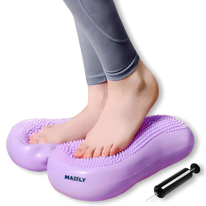 맥슬리 말랑이 스텝퍼 에어쿠션 계단오르기 다이어트 유산소 운동기구