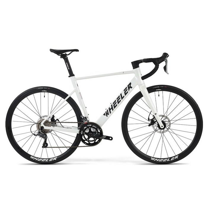 휠러 칠리 ALR 시티화이트 시마노 클라리스 입문용 가성비 디스크 로드자전거 추천 일체형 핸들바 풀인터널 입문급 로드바이크