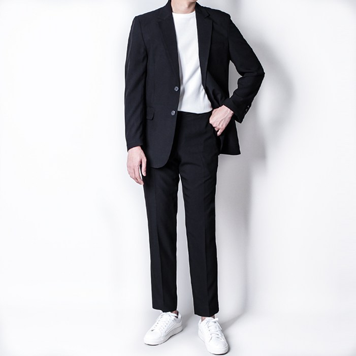 디아웃핏남자 정장세트 봄 가을 간절기수트 캐주얼 기본 하객룩 데이트 결혼식 웨딩