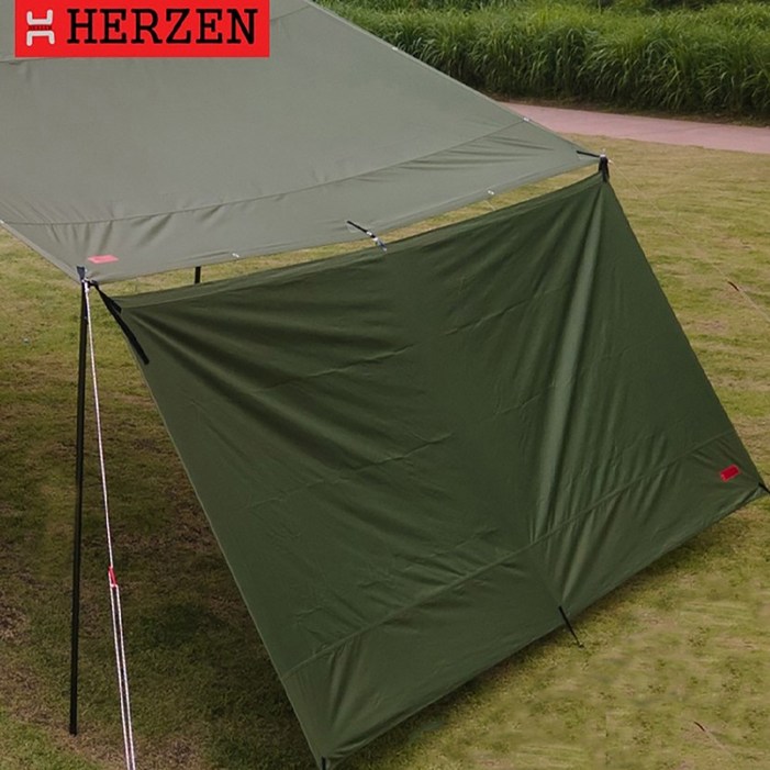 에르젠 엘타프 300D 전용 사이드 어닝 엘어닝 캠핑 블랙코팅 타프어닝