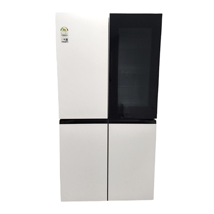 LG전자 디오스 오브제컬렉션 노크온 냉장고 870L 화이트 T875MHH312 2등급