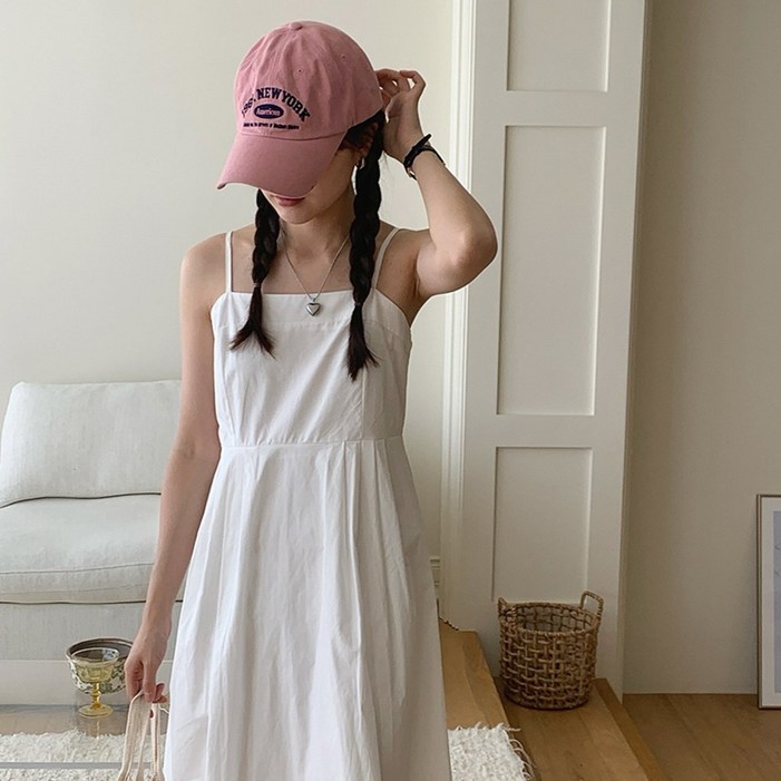 [1015마켓][#휴양지룩#XS~2XL#자체제작]홀리 민소매 롱 원피스