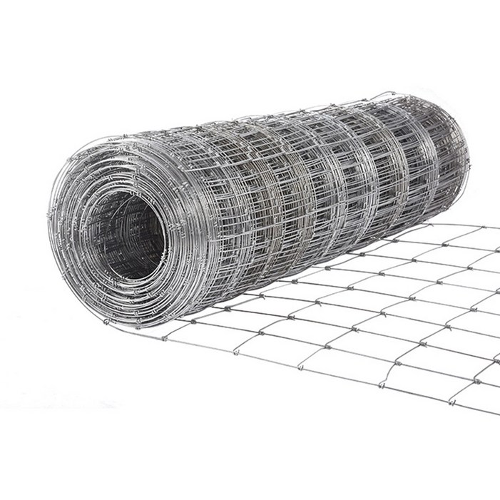 한반도철망 방형망 철망울타리 휀스 생동물 보호망 멧돼지망 펜스 30M, 1개, 실버