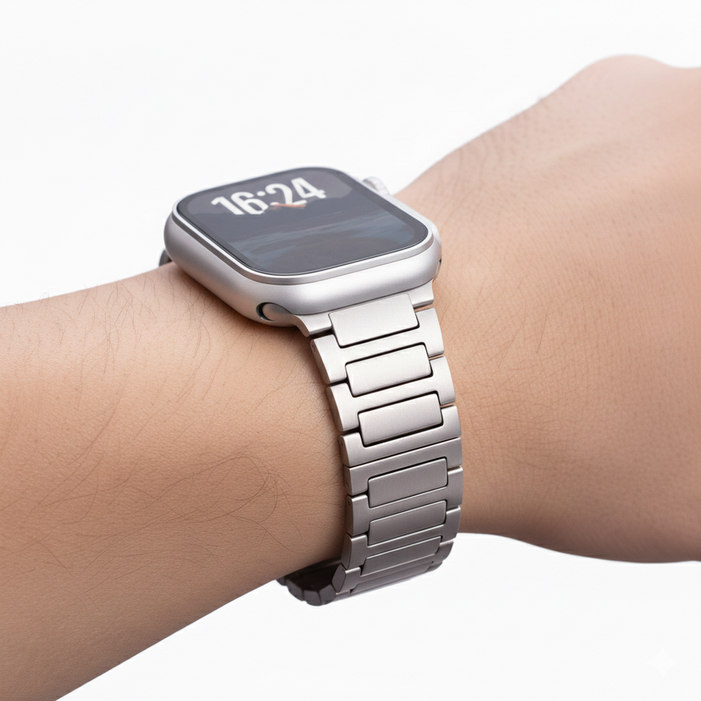 부금 애플워치 호환 프리미엄 메탈 스테인리스 시계 스트랩 38 40 41 42 44 45 46 49mm
