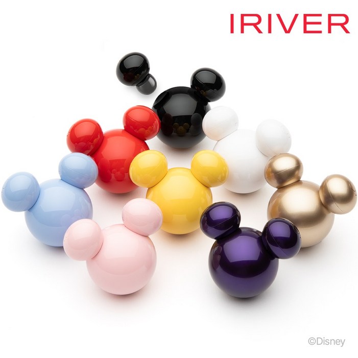 아이리버 공식판매점 디즈니 미키 엠플레이어 프리 블루투스 무선 이어폰