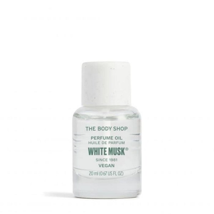 The Body Shop 더 바디샵 아이코닉 향. 화이트 머스크 향수 오일 20ml 비건