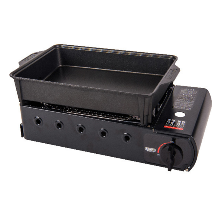 지라프 구이바다 M 가스 버너 미니 부르스타 브루스타 파이브 쿡 부루스타 그릴 바다구이 휴대용 캠핑