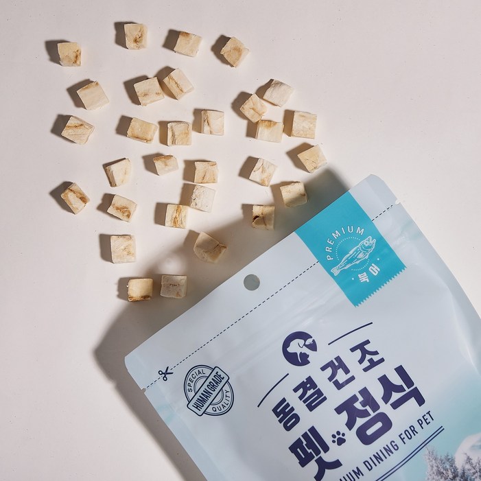 펫정식 북어 영양가득 강아지 동결간식 80g, 80g