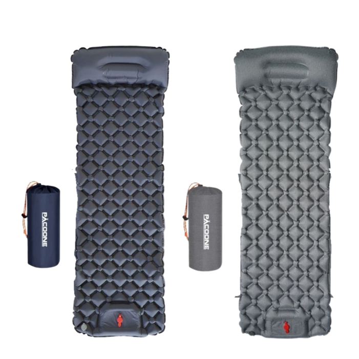 지크 초경량 초간단 캠핑 자충매트, 그레이