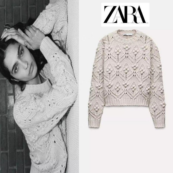 자라 가을 겨울 신상 방울 스웨터 ZARA